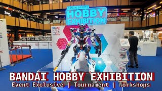 Visiting BANDAI Spirits Hobby Exhibition 🤖 Gunpla Builders World Cup (GBWC) , Lunch Burger Time