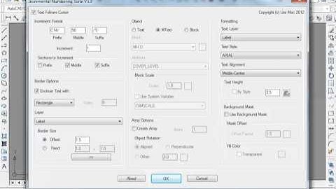 LISP TO Incremental Numbering