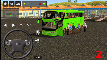 2025 new coach bus simulator 💥 || indonesia bus simulator part-1 #bus​ #game​ #simulator​#skvgaming 