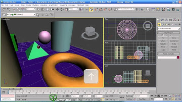 3d Studio Max - Tutorial - How to navigate the scene - Part 2