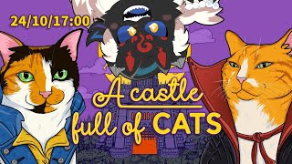 【にゃんこの城/A Castle Full of Cats】お屋敷の中にいる猫を探せ！！【ケモノVtuber】