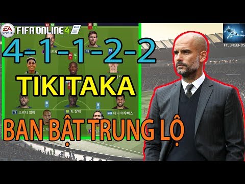 FO4 | 4-1-1-2-2 Sơ đồ - chiến thuật biến thể tikitaka  - FIFA Online 4 Việt Nam