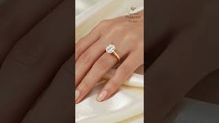 Elegant Natural Diamond Solitaire Ring #diamondjewellery #diamondring #ringdesign