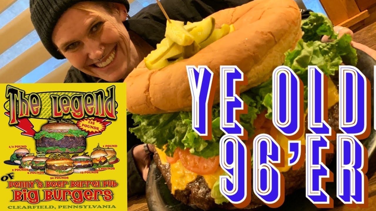 DENNY’S BEER BARREL PUB’S YE OLDE 96’ER MASSIVE BURGER CHALLENGE 3