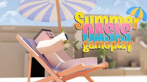 SUMMER OASIS GAMEPLAY + DOUBLE NUKE CHOKE [Krunker.io]