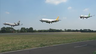 Plane Spotting Bandara Halim Perdana Kusuma Jakarta 2023, Pesawat Terbang Landing dan Take Off