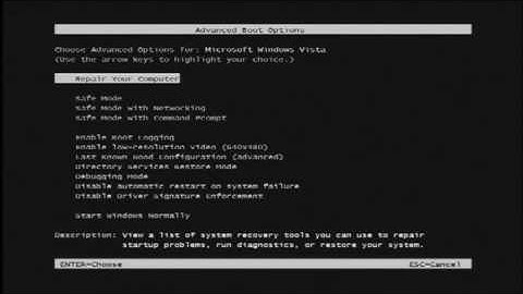 Computer Technology : How to Start Your Windows Computer in DOS