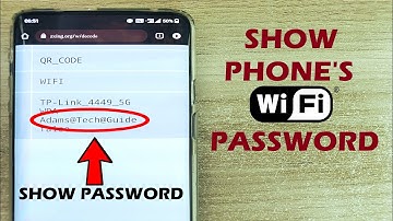 How to find the wifi Password of your Phone | Decode the wifi QR Code and get the wifi Password |