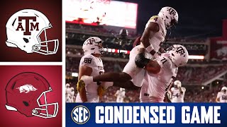 No. 4 Texas A&M Aggies at Arkansas Razorbacks | Condensed Game | 2025 SEC Football