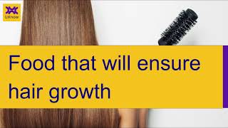 Healthy food that ensures your hair growth | UKnow healthhairgrowthfoodhealthytips
