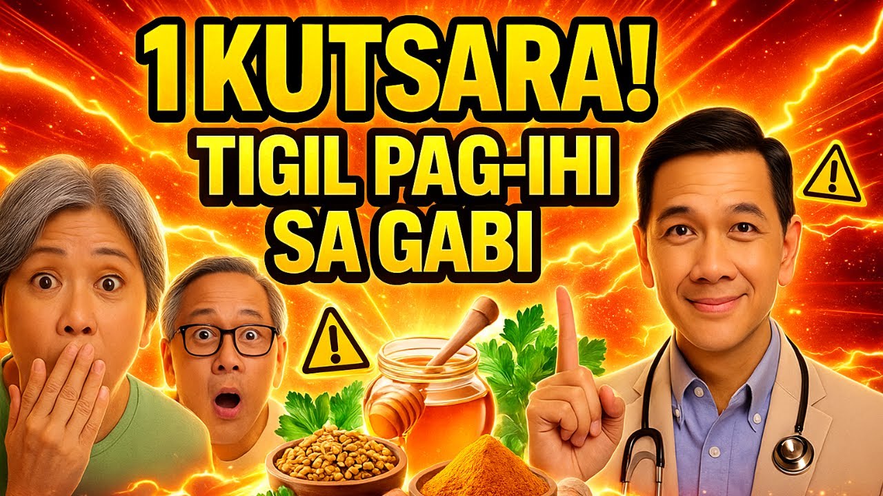 Isang Kutsara Bago Matulog Tunay na Lunas sa Pag ihi sa Gabi ng Mga Senior | Buhay Malusog Senior PH