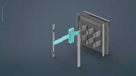 Siemens 3D Low-Voltage Circuit Breaker Racking Installation Example