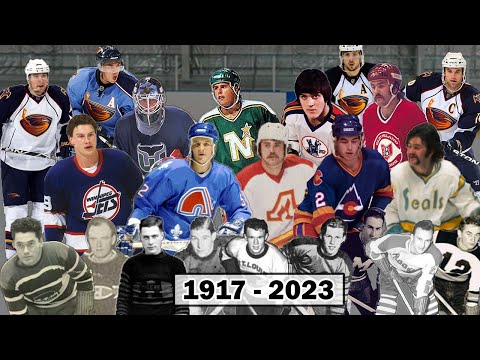 EVERY NHL Defunct/Relocated Team & Their Last Active Player (1917-Present)