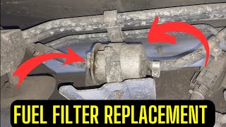 how to replace a fuel filter