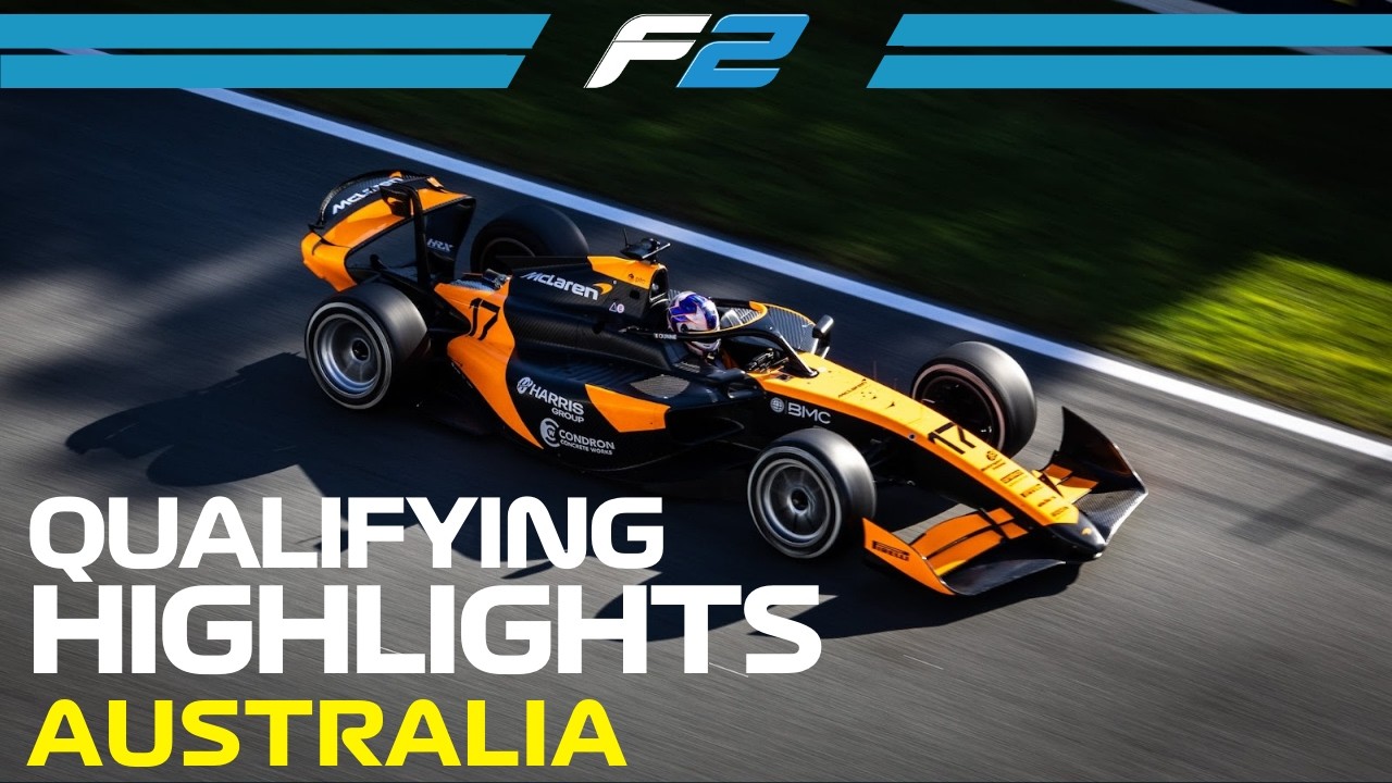 F2 Qualifying Highlights | 2026 Australian Grand Prix