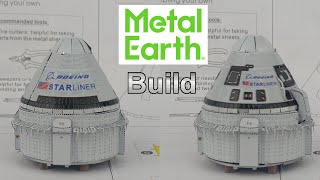 Metal Earth Build - Boeing Starliner