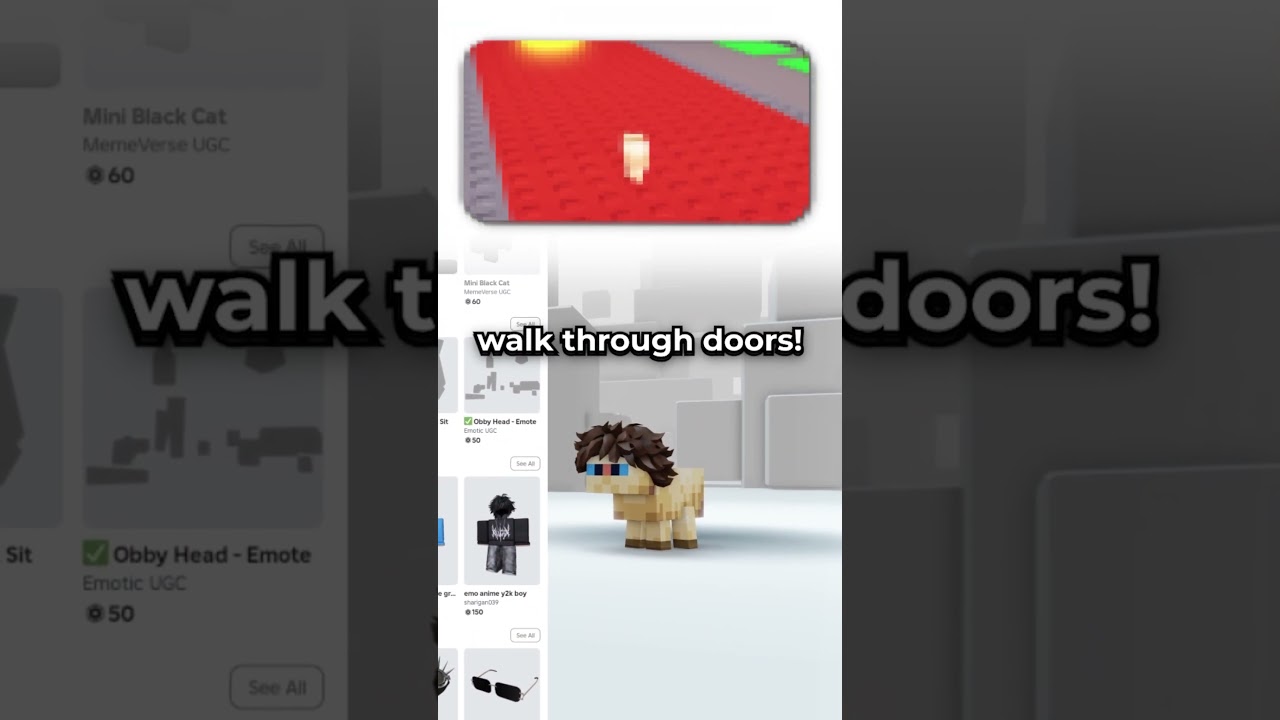 We Tested if the Mini-Cat Avatar Myth is True... #roblox #stealabrainrot