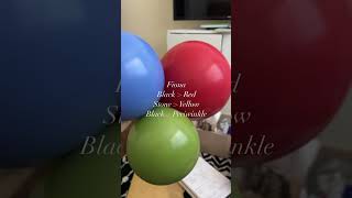 Balloons Color schemes #ballooncolors #ballooninspo #tuftex #qualatex #sempertex #colorinspo