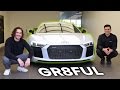 Picking Up My Dream Car! 2017 Audi R8 V10 Plus + Laser Retrofit