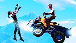 I Hit Someone Midair With A Quadcrasher Fortnite Battle Royale