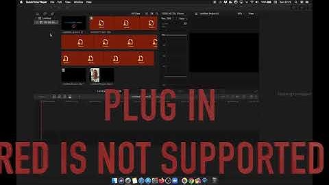 FCPX Plug In missing error || RED Not SUPPORTED || final CUT PRO RED camera  FOOTAGE ISSUE