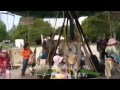 スイス・ベルンのグルテン山でメリーゴーランド