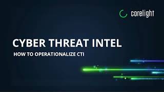 How to operationalize cyber threat intelligence Net Worth