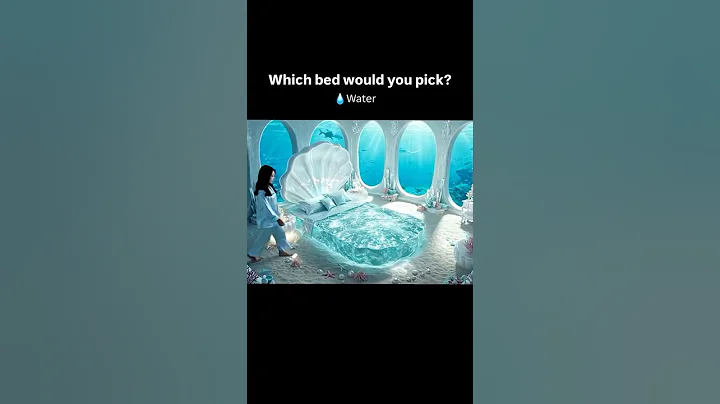 AI ASMR which bed would you sleep in? 💧🏝️🌳🛌 #aiasmr #asmr