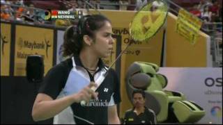 SF - WS - Wang Yihan vs Saina Nehwal - 2012 Maybank Malaysia Open