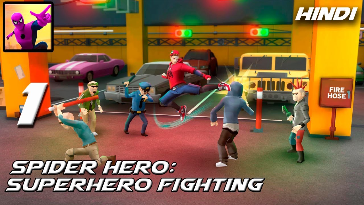 Spider Hero: Superhero Fighting gameplay walkthrough