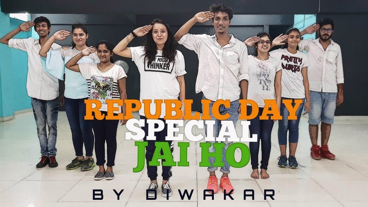 Jai Ho  Slumdog Millionaire  Republic Day Special  Diwakars Gotta Dance Studio