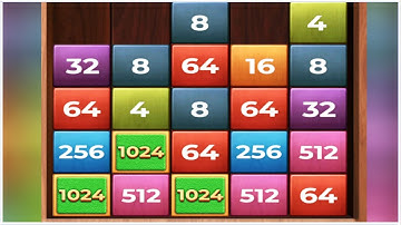 Drop and Merge Number Puzzle - Gameplay Walkthrough