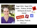 SOLD..sales Sept 11th - 17th Aritzia, Antiques, PrAna & much more!