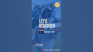 Discovering Docker init | Docker | Docker learning | Docker training #learning #docker