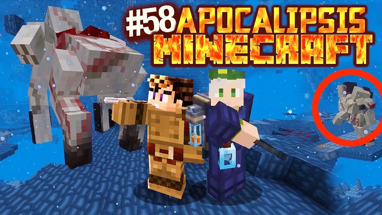 100 dias en APOCALIPSISMINECRAFT: NUEVA DIMENSIÓN DE TERROR #58