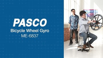 Angular Momentum, Precession, and Torque with the Bicycle Wheel Gyro (ME-6837)