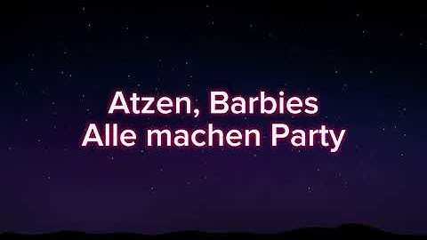 Shirin David feat. Ski Aggu - Atzen und Barbies (Lyrics)