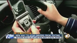 New software developed to stop drivers from texting screenshot 1