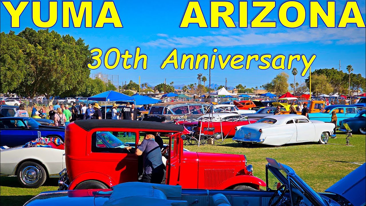 2023 classic car show [Midnight at the Oasis Weekend] Yuma Arizona