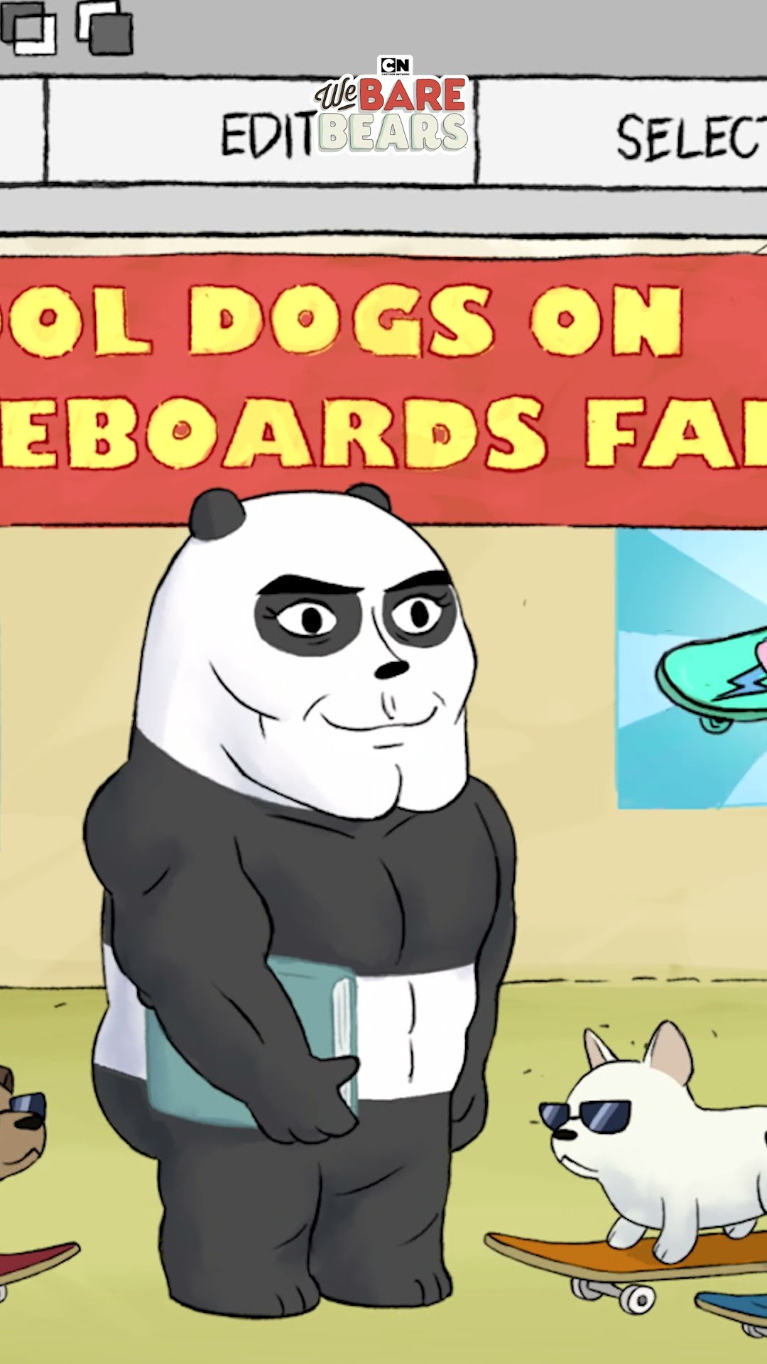 Setting Realistic Expectations | We Bare Bears | @cartoonnetworkuk #shorts
