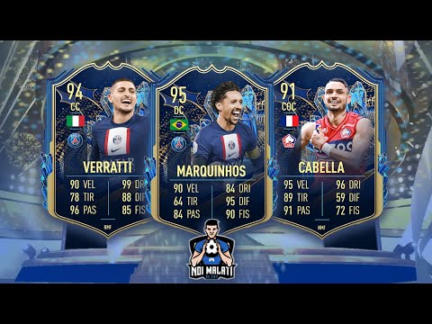 VERRATTI 94 - MARQUINHOS 95 - CABELLA 91 | #FIFA23 Player Review (ITA) @NoiMalatiDiFUT