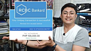 100,000 Loan sa RCBC Bankard UnliPay ! Mabilisang PERA sa credit card mo! Instant CASH ito!