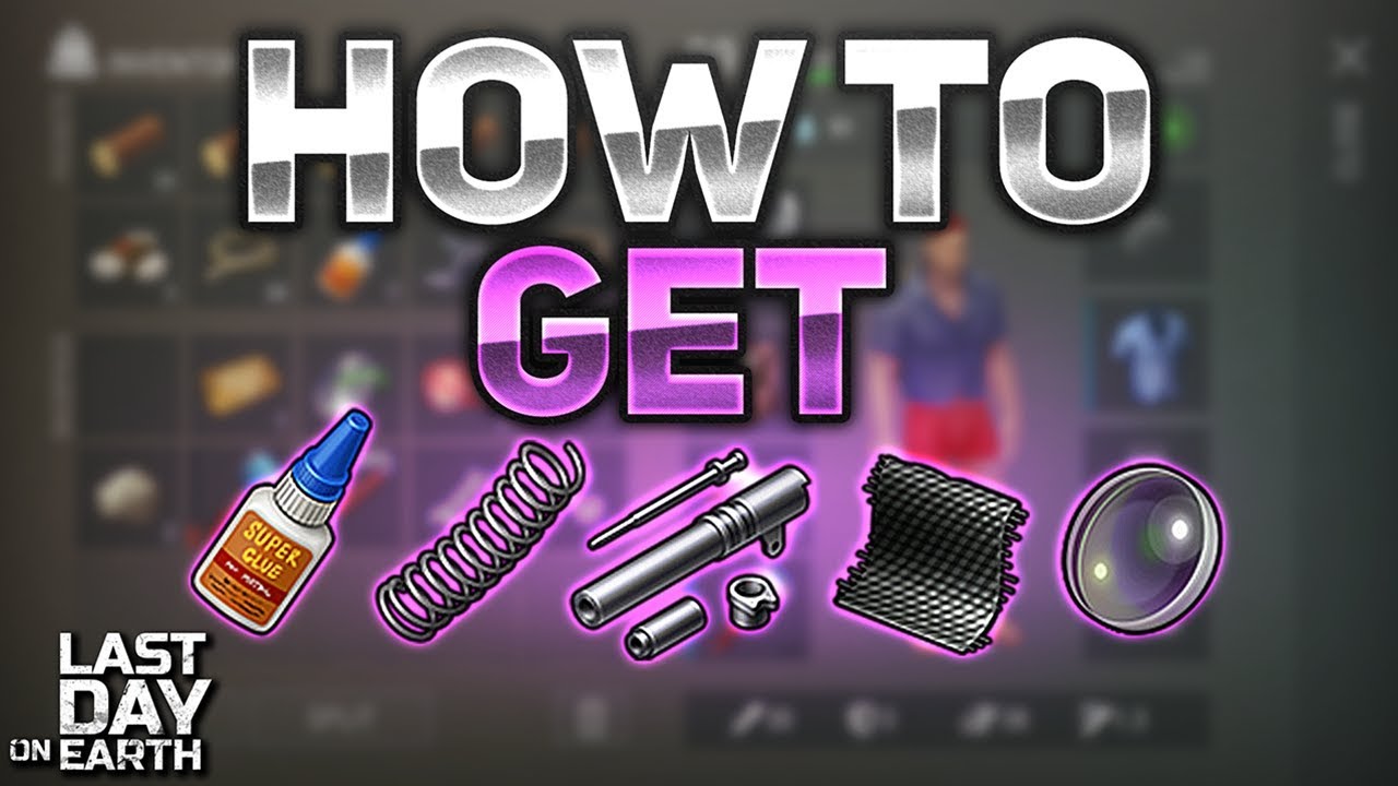 HOW TO GET ADHESIVE, FACTORY PARTS, CARBON! - Last Day on Earth: Survival