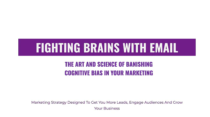 How Cognitive Bias Ruins Your Marketing (and How to Outsmart Your Brain)
