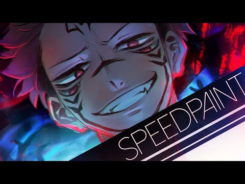 Itadori Yuuji & Sukuna || Jujutsu Kaisen || CSP Speedpaint