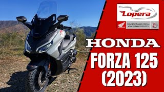 Honda Forza 125 (2023) | Probefahrt, Walkaround, Soundcheck, 0 auf 100 km/h (DEUTSCH) |  VLOG 429