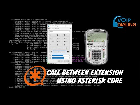 Asterisk - calls between extensions || panggilan telepon antar extension