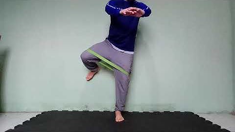 ABDUÇÃO COM MINI BAND UNIPODAL