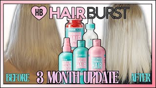 BEFORE & AFTER 3 MONTHS USING HAIRBURST *Is Hairburst worth the hype?* | Clare Walch