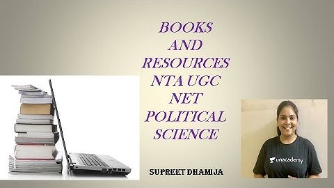 BEST BOOKS FOR NTA UGC NET | Political Science| SUPREET DHAMIJA